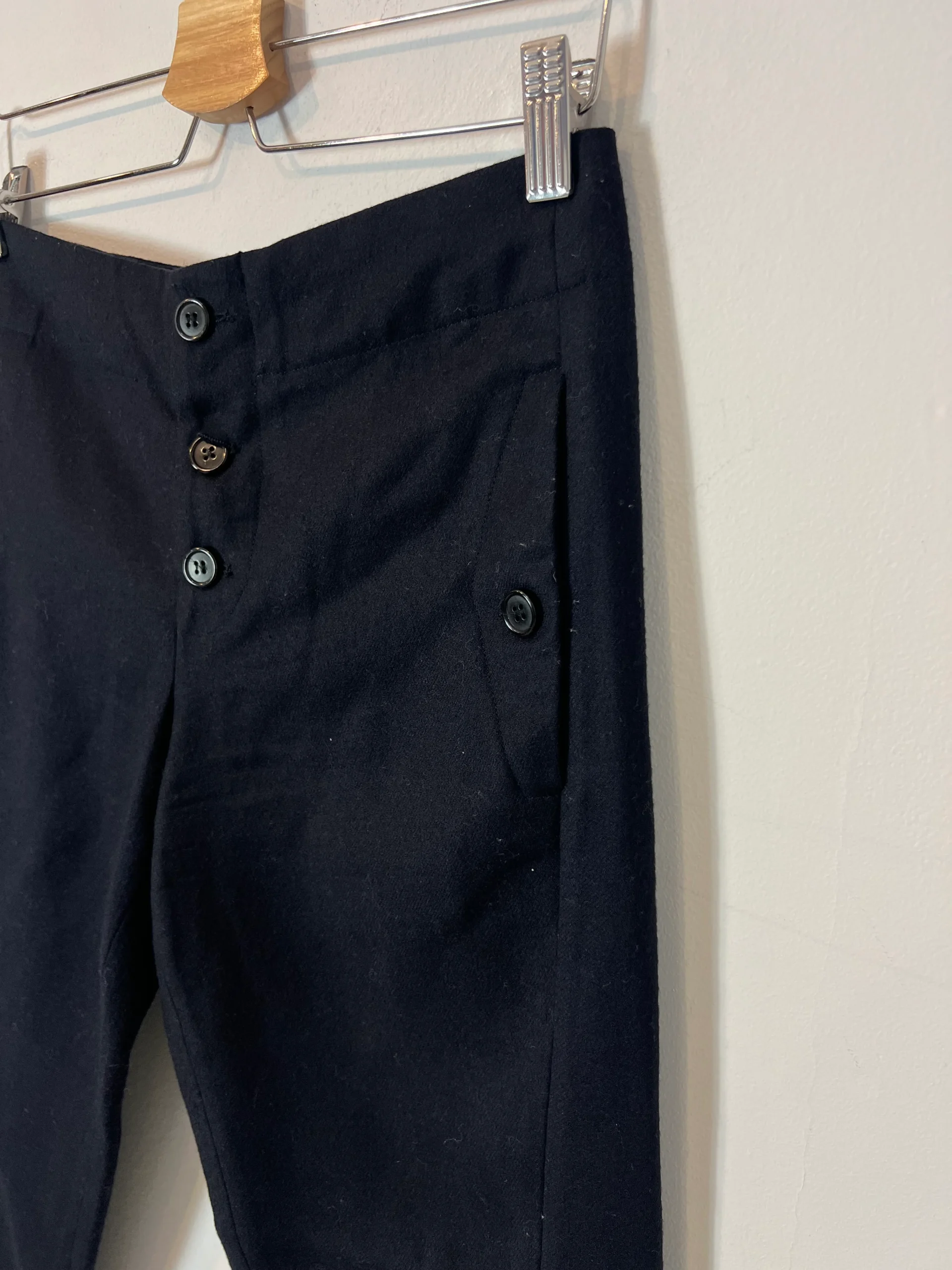 MARNI. Pantalón azul lana T.36 - Imagen 4